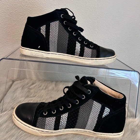 UGG Shoes - Ugg Black and Gray High-Top Sneakers size 9